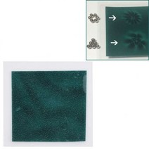 전자파 방사선 테스터기 자기장 뷰어 보기 필름 152x152mm 카드 자석 검출기 패턴 디스플레이 드롭, 80x50mm