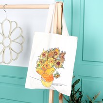 [메이크문구]캔버스가방 해바라기