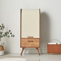 블리스데코 리오나 고무나무 원목 수납장 BER091-C (착불), 내츄럴화이트