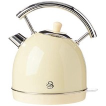 독일 스완전기포트 SK14630GN 무선스텐포트 커피포트 티포트 주전자 1.8L, 크림