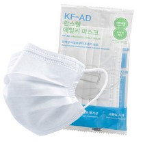 국산 비말차단 숨쉬기 편한 일회용 마스크 한스웰 퓨어웰 데일리 마스크 대형, 퓨어웰 (한스웰) 데일리 마스크 대형 50매