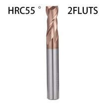 텅스텐 밀링 카바이드 금속 엔드밀 플루트 코팅 스틸 커팅 커터 엔드 밀, 102.HRC55 2Fluts - D12XD12X150