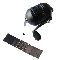 낚시 릴 슬링 샷 슈팅 물고기 폐쇄 금속 휠 jg 25 복합 활 야외 사냥 5 나일론 라인 40m, JG25-2