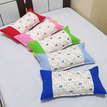 (베개커버) 양순이 아동 베개커버 20x40cm, 스카이