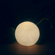 달모양 전구 무드등 수면등 달 인테리어 조명 8cm