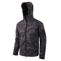 겨울낚시복 바다 민물 방한 방수 낚시복 루아 복 겨울 보온 카모플라주 두꺼운 방한 돌격복 바지 바다 남 방풍 방수 낚시 의류, XXL, 낚시 - 바람막이 【정글 세트】