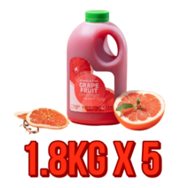 업소용 자몽 베이스 농축액 원액 엑기스 티 차 에이드 1.8kg x 5개, 1.8L