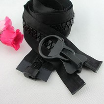 오픈 특대형 플라스틱 차봉 하우스 텐트지퍼 천막자크 대형 천막지퍼 텐트자크, 블랙 80CM