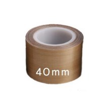 40mm 열에강한 테프론 열선 내열 테이프 식품포장기 불연소성 PVC