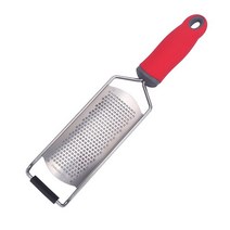 레몬 Zester 치즈 강판 다목적 스테인레스 스틸 날카로운 야채 과일 도구 주방 액세서리 Cocina Accesorio, 빨간