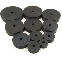 원형방진고무 100x19x25T 고무받침 고무발 방진고무패드 충격흡수