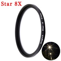 전문 휴대폰 카메라 매크로 렌즈 CPL 스타 가변 ND 필터 모든 스마트 폰 37mm 52mm 55mm 58mm 캐논 니콘, [06] 8X Filter, [06] 58mm