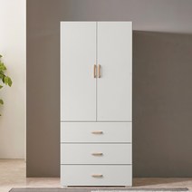 가이온 시에나 800 3단서랍 장롱 옷장, 화이트