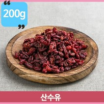 단맛 떫은맛 산수유 200g 건강차 차 몸에좋은 붉은열매 상큼한맛 중국산