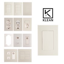 클린 매트 모스그레이 스위치 콘센트 커버 교체 인테리어 전기 전등 방우 맹커버 1구 2구 3구 4구 5구 6구 USB, 06.클린_매트모스그레이_스위치 중4구