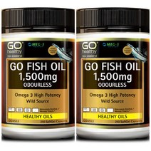 [Go Healthy] - Fish Oil 고헬씨 피쉬오일 1500mg 210캡슐 2팩, 1개