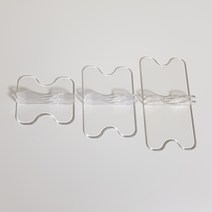 조립식 투명 아크릴가림막 칸막이 3T 5T mm 고정지지대 발판 아크릴판 물결받침대, 대형3T(mm)물결받침대