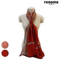레노마 투톤 울 실크 혼방 스카프(FRA249)