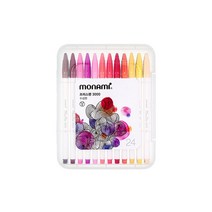 모나미 3000 프러스펜 0.4mm, 24색, 1개