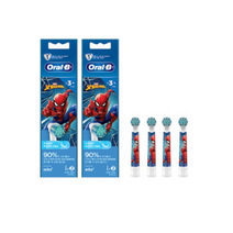 오랄비 스테이지스 파워 어린이용 전동칫솔 리필모 4p, 10개, EB10-4(스파이더맨)