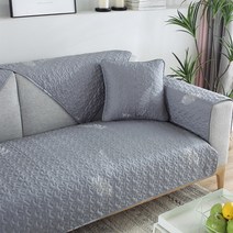 다소미얼 순면 소파 패드 사계절 범용 미끄럼 방지 북유럽 모던 심플 올오버 원목 풀백 만능 소파 커버Z, 상사엽