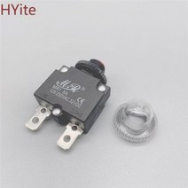 2A 3A 5A 6A 7A 8A 10A 15A 20A 회로 차단기 과부하 보호기 스위치 퓨즈, 캡 첨부, 4A