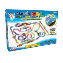 알라딘 도미노 고급형 203PCS 어린이 보드 게임 놀이