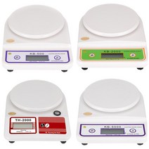 전자저울 주방저울 식당 업소용 가정용 시장 2kg 5kg 커피 바리스타 카페 핸드드립, TH-2000(레드)