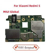 마더보드 메인보드 100% 글로벌 버전 오리지널 잠금 해제 마더 보드 샤오미 레드미 5 16GB 32GB 메인 테스트 완료 로직, 2GB 16GB