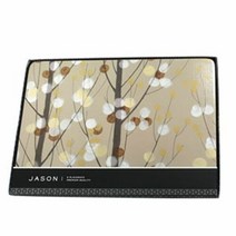 제이슨 식탁매트 블라썸 (중) 6세트 테이블커버 깔게, 1