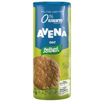 SANTIVERI 산티베리 다이제스티브 비스킷 위드 오트 0% add 슈가 락토스 프리 앤 팜 오일 프리 190g x4팩