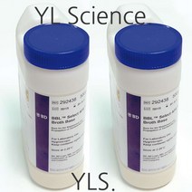 (YLS) 미생물배지 MacConkey Agar (212123) (211387) BD배지 배지시약 BD Difco BBL Bacto 미생물배양 미생물먹이, 212123 (500g)