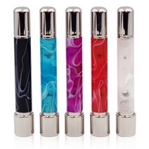 실무늬 만년도장 결재인 단면 양면, 실무늬만년도장(단면)-갈색, 청보라