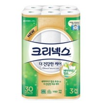 [추천상품] 크리넥스 더 건강한 케어 27m 30롤, 4개
