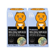 일동제약 마이니 굿모닝 100억 유산균 2박스 60일분 283878