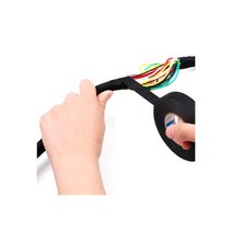 19mm 케이블 정리 절연 패브릭 테이프 내열 난연 방음, 19mmGY001496