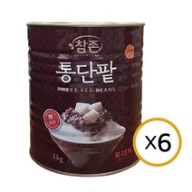 참존 통단팥 3kg 6개1박스, 단품