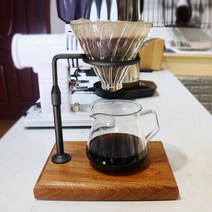 티타임 커피 드립스탠드(블랙) 가정용 업소용 추천 VOE00211LB, 제목색상또는랜덤