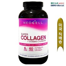 네오셀 슈퍼 콜라겐 플러스 C 6000mg 360정 [NeoCell Super Collagen + - 6 000mg Types 1 & 3 Plus Vitamin 360Count], 1병, 360정tablets