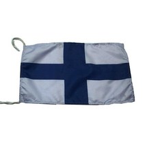 황동 축복 해상 신호 깃발 해양 보트 요트 비치 축제 코드: (X), F