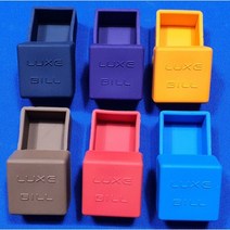 럭스빌 개인용 실리콘쵸크케이스 당구 용품 재료, 네이비