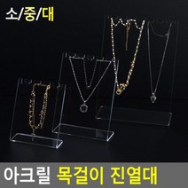 아크릴 목걸이 진열대, 중다팔몰