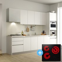 리바트키친 릴리 1.5m(ㅡ자/전기쿡탑)