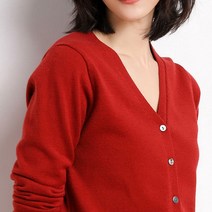 [별별천지] 여성 가디건 니트티 브이넥 니트가디건 스웨터 봄 가을 겨울 빅사이즈