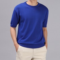 후앙스 남자 린넨라이크 레이온 라운드 반팔티셔츠 DLRT-6062