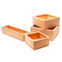황토 사각토분 다육이화분 직사각 25x7x5cm 식물덕후