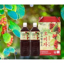 [ 프리미엄 원료 문경 오미자 진액 엑기스 ] 관리 명절 설 추석 생일 생신 선물 40대 50대 60대 건강 식품 무착향료 무보존료 무감미료, 5개, 2000ml