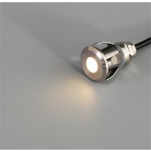 테라스 조명 12v 24v 1w 야외 계단 라이트 데크 플로어 코너 Sconce 베란다 발코니 바 장식 설비 Led, 01 10mm AC12V, 02 green