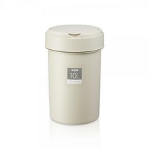 코멕스 클린종량제 휴지통10L(베이지), 단품