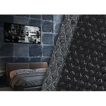 창문 유리 썬팅지 빛차단 단열 암막 시트 방한뽁뽁이 방풍뽁뽁이 난방용뽁뽁이 뽀뽁이, 블랙